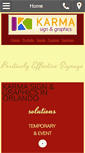 Mobile Screenshot of karmasign.com